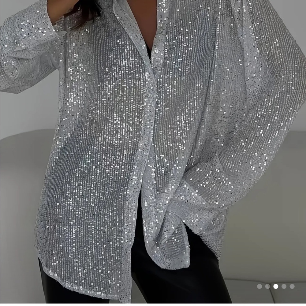 NWT- SOLID SEQUIN